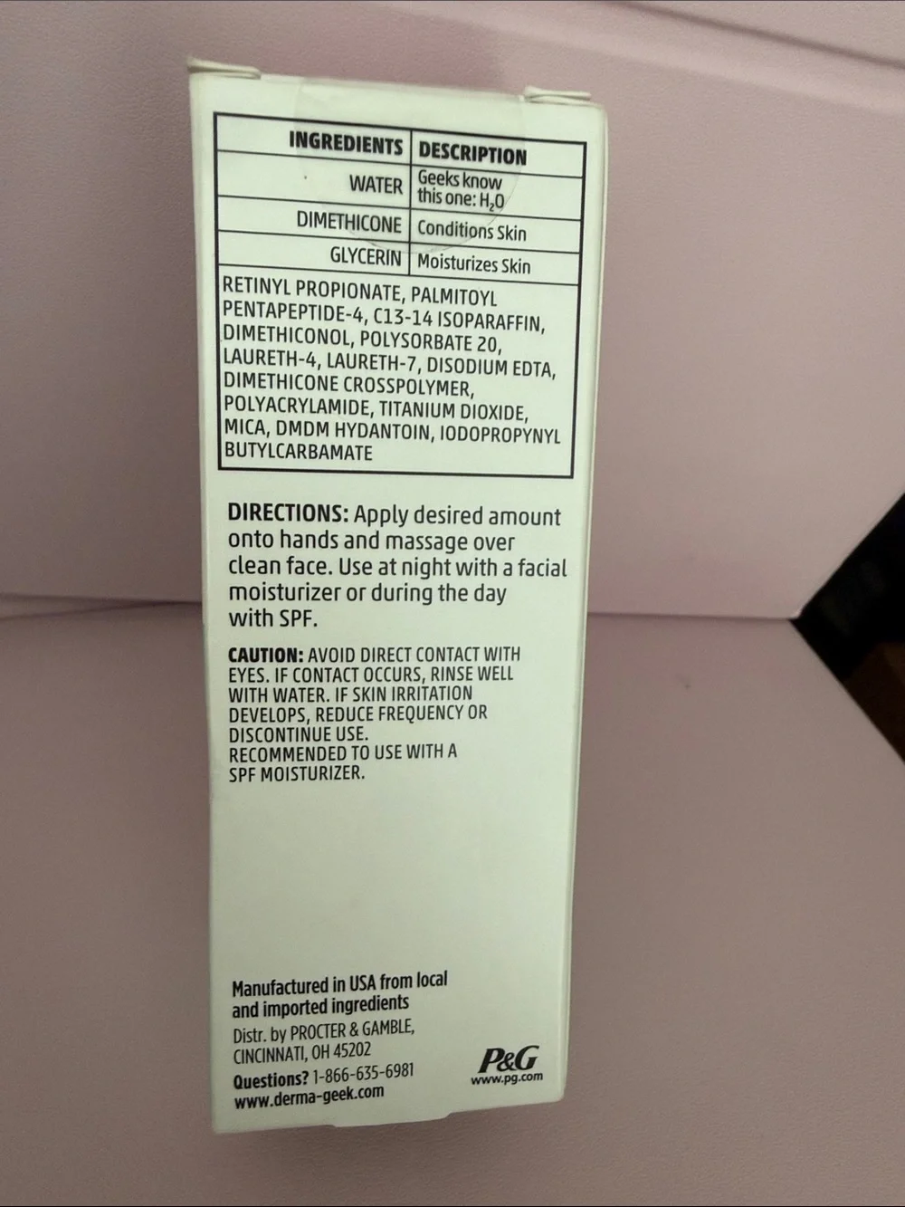 0.3% Retinoid Smoothing Facial Serum - Mint Green